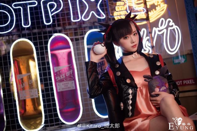 可爱还原，《精灵宝可梦剑盾》玛俐cos，甜酷girl太好看啦-8.jpg