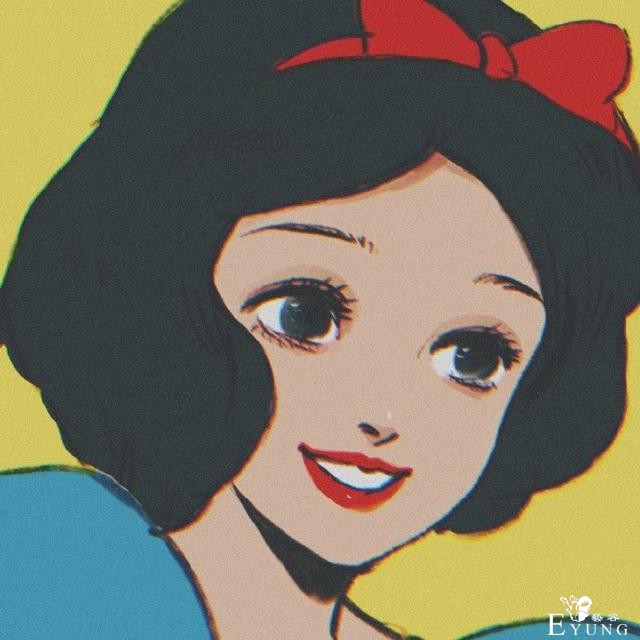 当迪士尼公主变成复古画风，美人鱼很灿烂，木兰回眸一笑-3.jpg