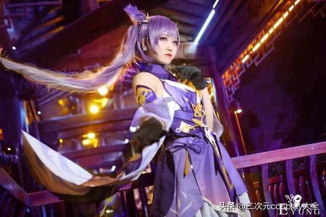 《原神》刻晴cos，帅气有魅力，漂亮有范好看到心坎-6.jpg