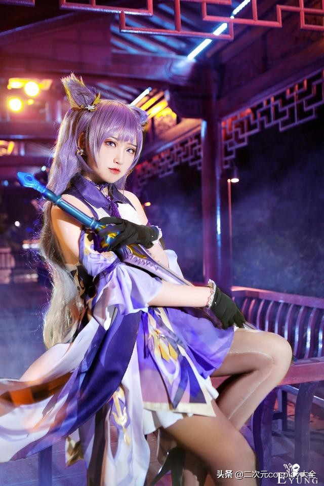 《原神》刻晴cos，帅气有魅力，漂亮有范好看到心坎-5.jpg