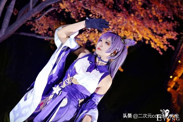 《原神》刻晴cos，帅气有魅力，漂亮有范好看到心坎-3.jpg