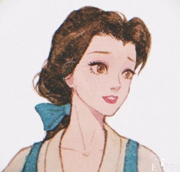 迪士尼公主化身淑女，贝儿有两种形态，木兰神龙都变萌了-1.jpg