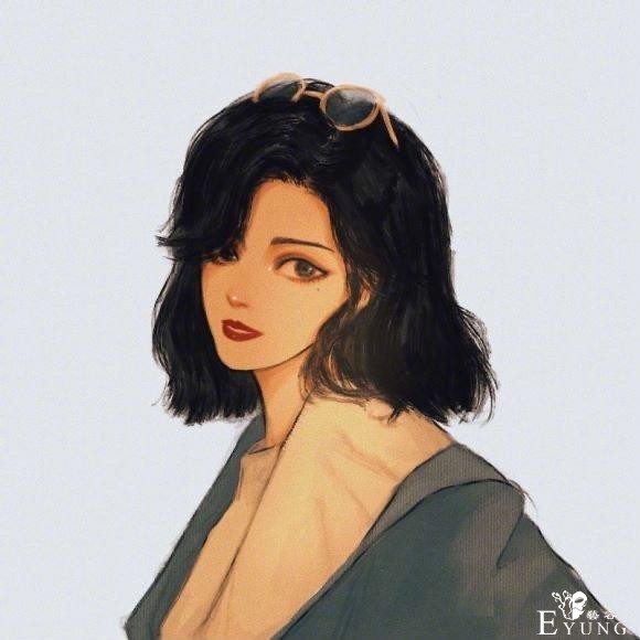 迪士尼公主变成黑发，穿上七八十年代的衣服，复古风好可爱-8.jpg