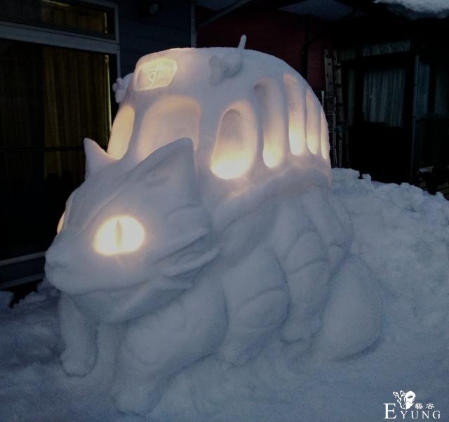 不仅仅有梦幻般的冰苹果，日本的雪人也太二次元了-7.jpg