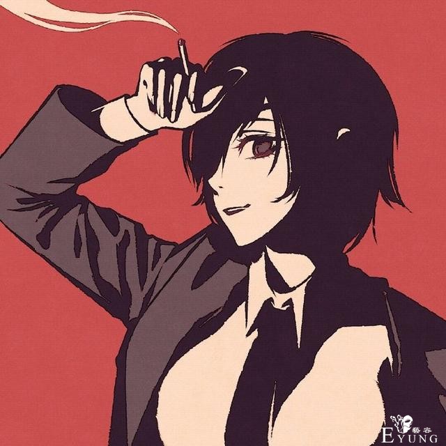 这位画师大佬笔下的妹子大都红眼，背景对比强烈，看着气质妥妥的-10.jpg