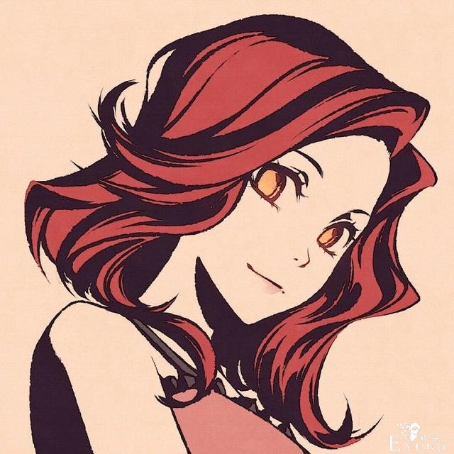 这位画师大佬笔下的妹子大都红眼，背景对比强烈，看着气质妥妥的-7.jpg