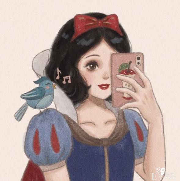 迪士尼公主晒自拍，木兰的手机壳很中国风，艾莎女王姐妹合照-8.jpg