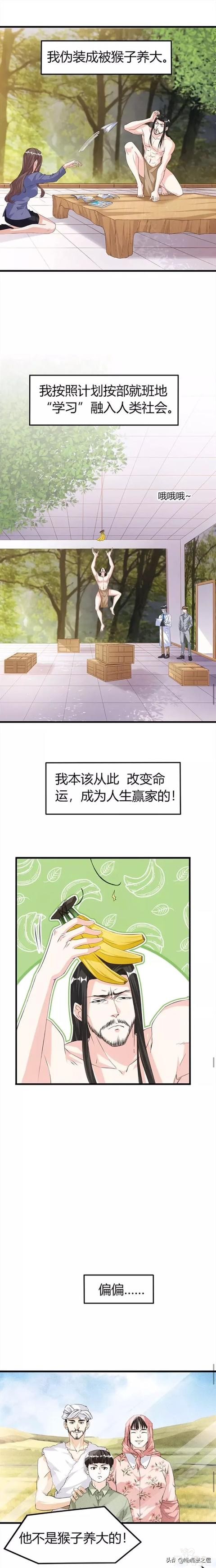 人性漫画：深山里被猴子养大的诡异男人-14.jpg