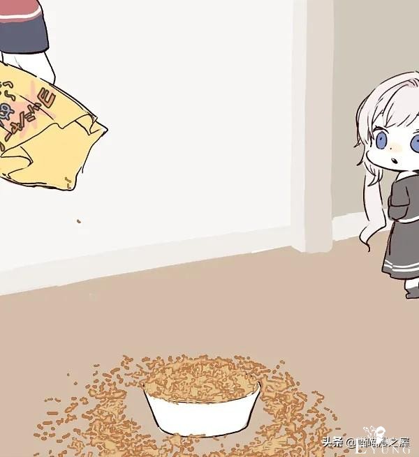 故事漫画：当你一次性给猫碗里加太多猫粮之后-4.jpg