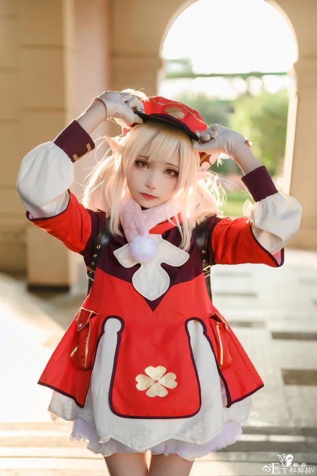 太可爱了啦！《原神》可莉cos，太甜啦我的少女心被萌化了-6.jpg