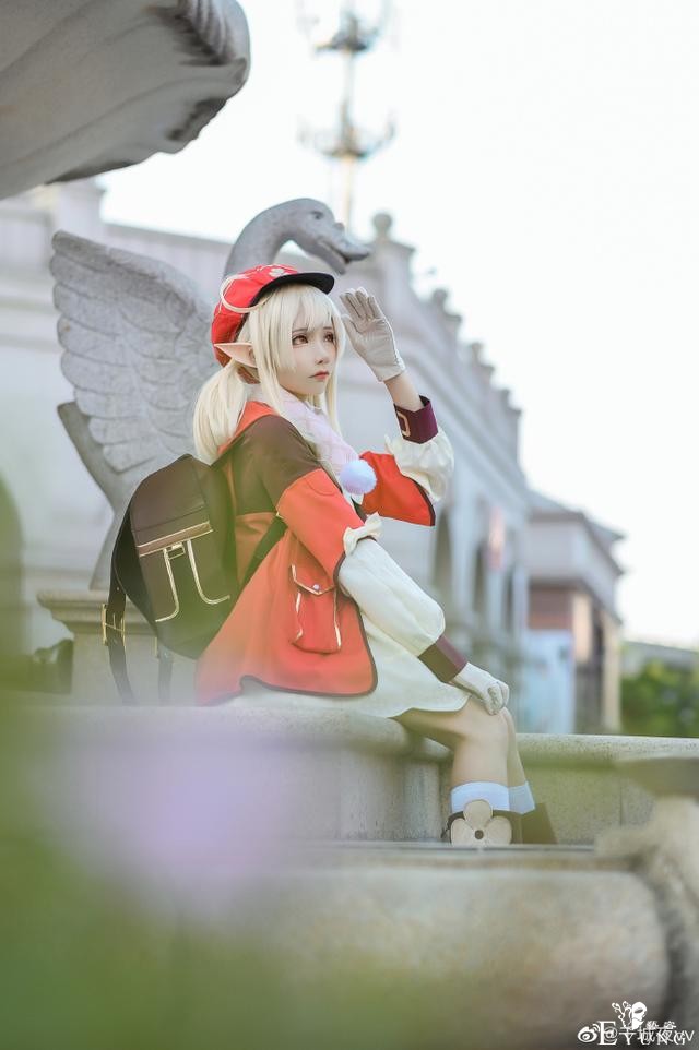 太可爱了啦！《原神》可莉cos，太甜啦我的少女心被萌化了-7.jpg