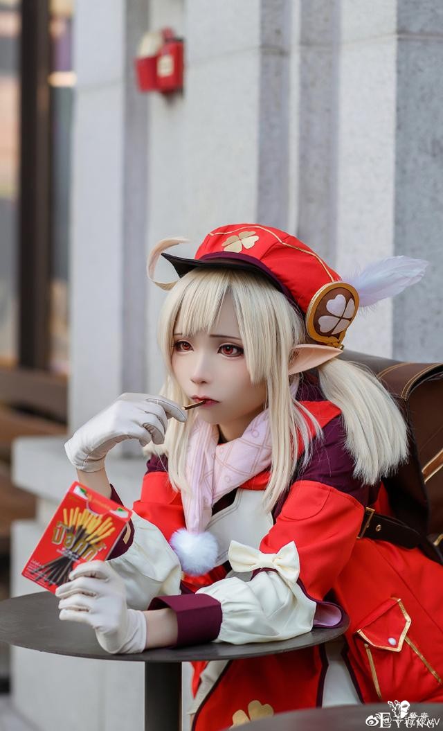 太可爱了啦！《原神》可莉cos，太甜啦我的少女心被萌化了-8.jpg