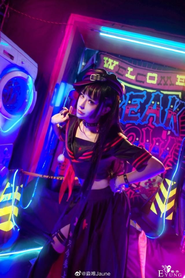 《决战平安京》鬼女红叶，返校cos，帅气绝美的御系女神-7.jpg