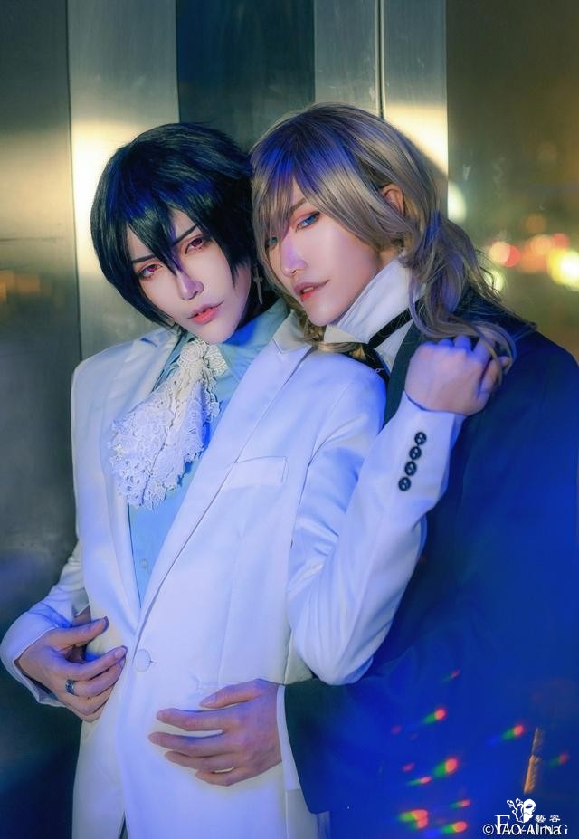 精致帅气，《大贵族》莱杰罗&弗兰克斯坦cos，大长腿眼神杀-1.jpg