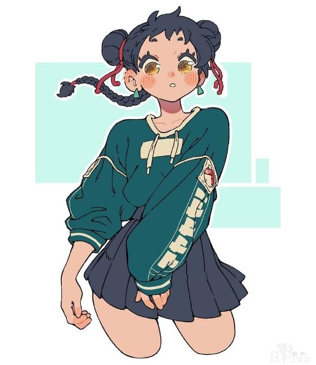 画师大佬笔下的活力少女，看见她们感觉人都阳光了-3.jpg