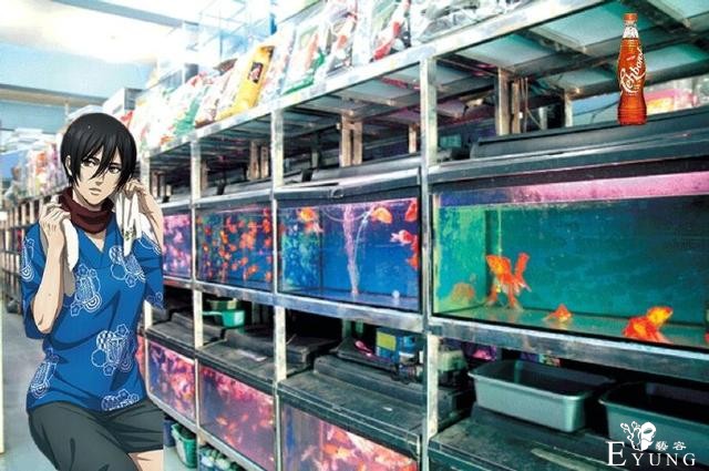 进击的巨人又被P图，兵长化身卖菜小哥，三笠摆摊卖金鱼-5.jpg