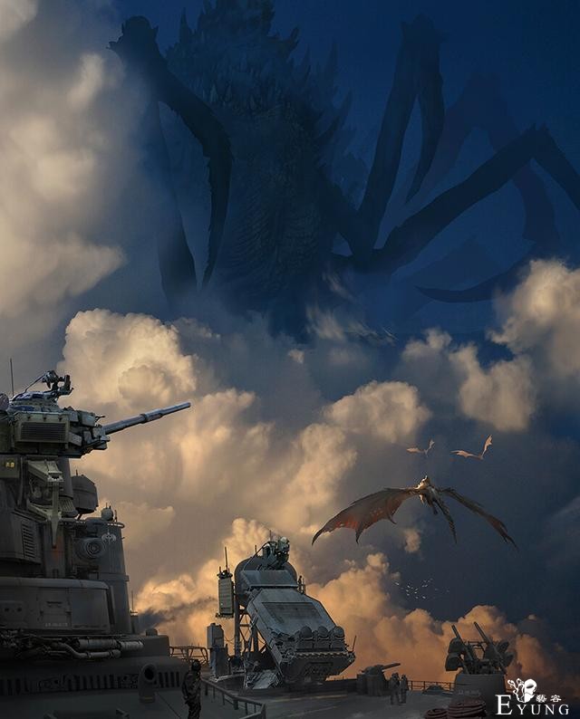 一组非常有电影大片质感的插画作品！画风写实镜头感十足-5.jpg
