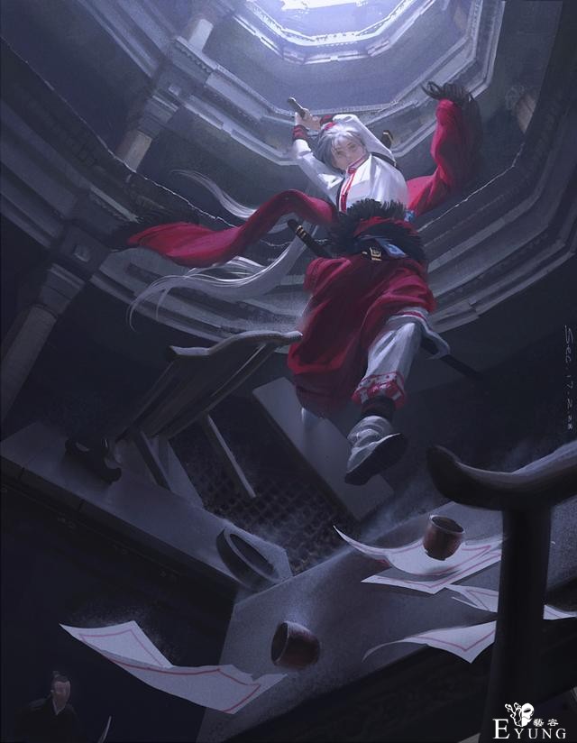 一组非常有电影大片质感的插画作品！画风写实镜头感十足-12.jpg
