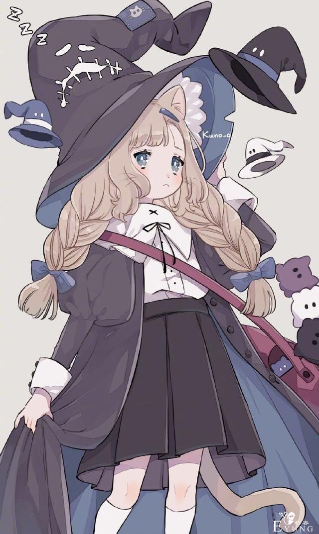 画师大佬笔下的魔女妹子们，每一个都萌萌哒-2.jpg