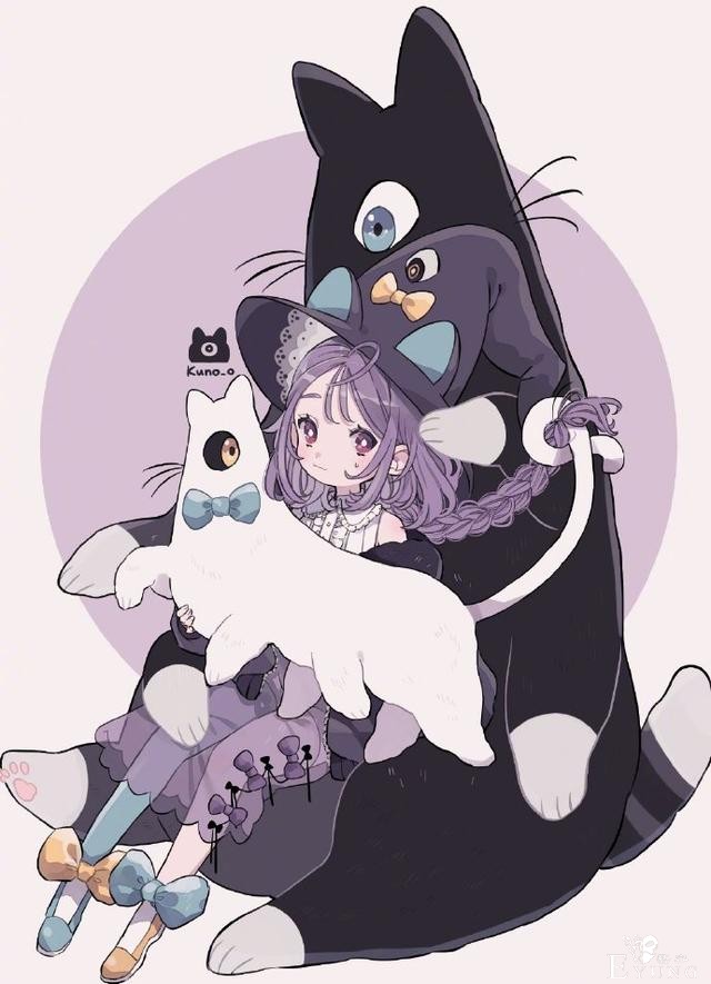 画师大佬笔下的魔女妹子们，每一个都萌萌哒-5.jpg