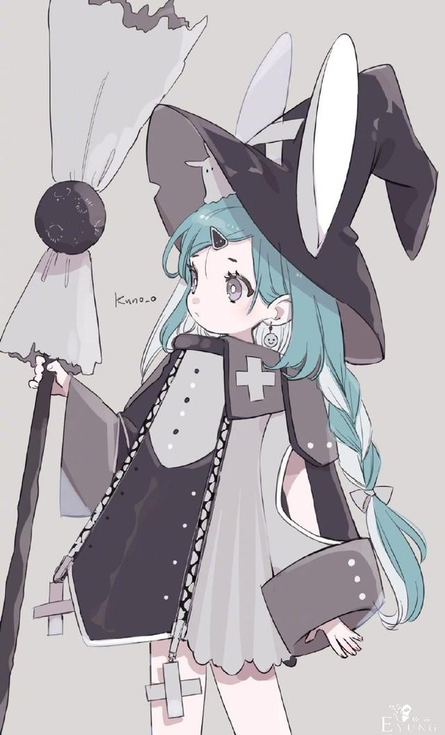 画师大佬笔下的魔女妹子们，每一个都萌萌哒-8.jpg