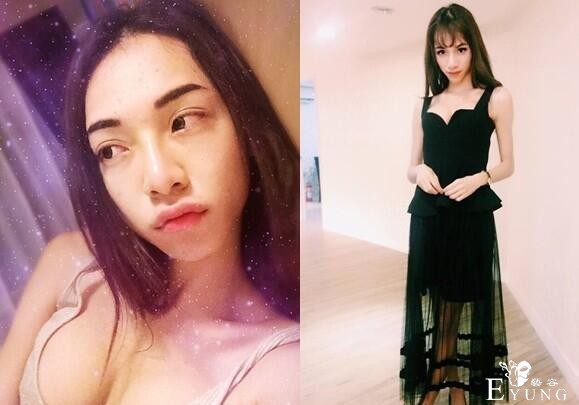 伪娘Kiwebaby直播穿衣变装 转身后亮了！-2.jpg