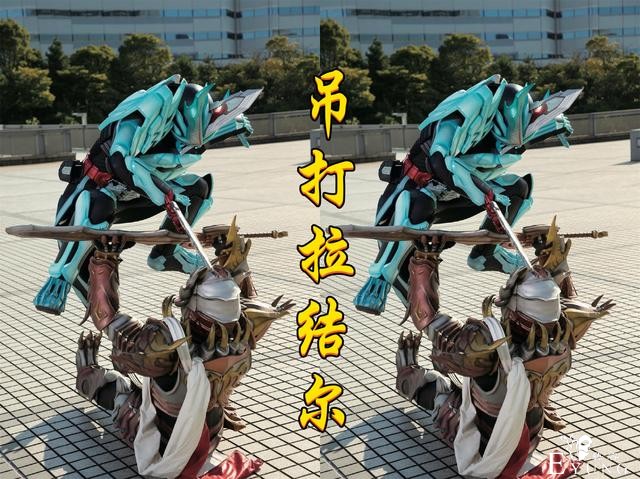 假面骑士圣刃：“骨龙”战斗剧照公开，骨头视感明显，压着干部打-2.jpg