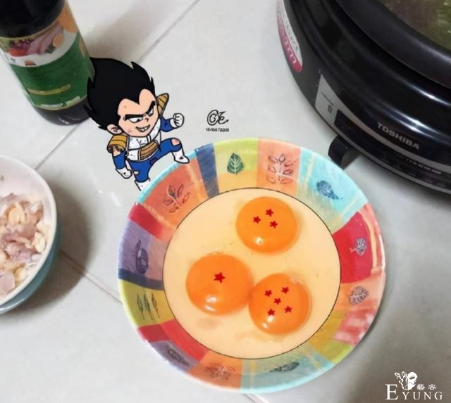 泰国网友脑洞真大，拿食材“COS”龙珠角色，橘子贻贝都登场-5.jpg