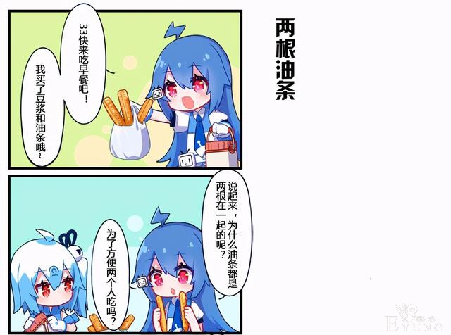 官方漫画透露2233娘都是小吃货，还有画画和当UP的小爱好-3.jpg