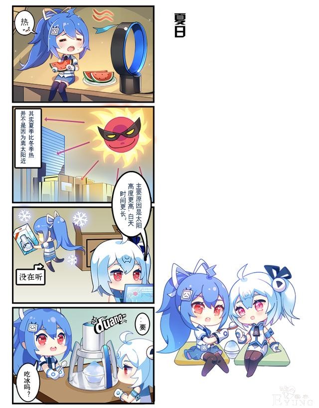 官方漫画透露2233娘都是小吃货，还有画画和当UP的小爱好-5.jpg