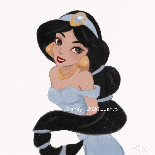 当迪士尼公主遇上十二星座，木兰是狮子座，艾莎女王变白羊-3.jpg