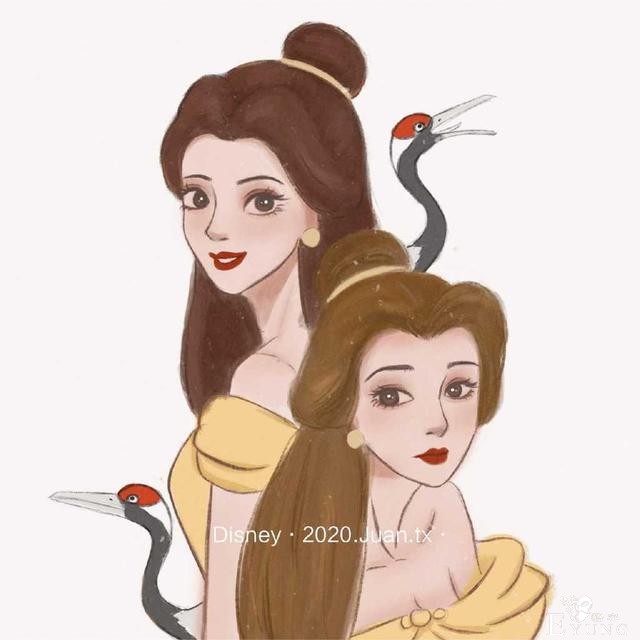 当迪士尼公主遇上十二星座，木兰是狮子座，艾莎女王变白羊-2.jpg