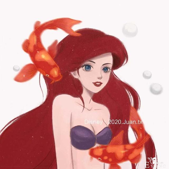 当迪士尼公主遇上十二星座，木兰是狮子座，艾莎女王变白羊-6.jpg