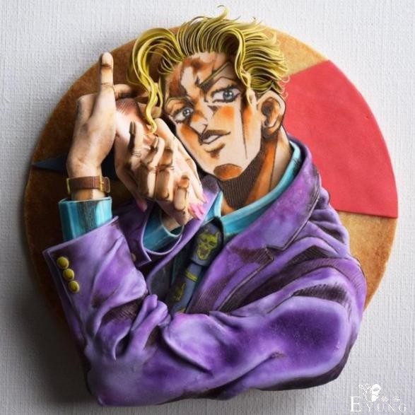 网友把JOJO角色做成饼干，吉良吉影太有一手了-1.jpg