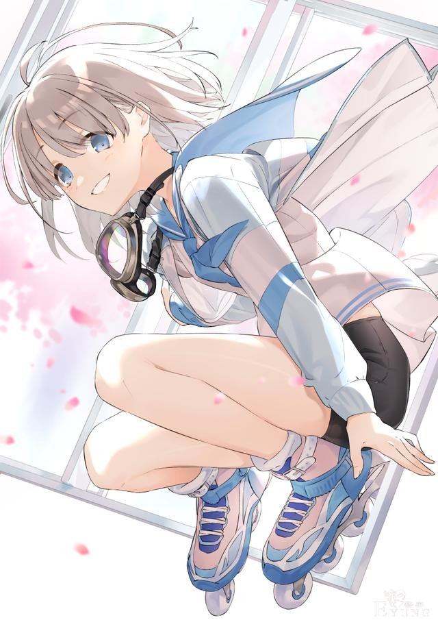 来自于日本的一组造型十分漂亮可爱的萌妹子插画欣赏！画技很优秀-1.jpg
