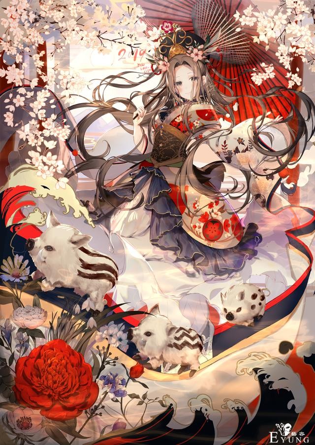 来自于日本的一组造型十分漂亮可爱的萌妹子插画欣赏！画技很优秀-16.jpg