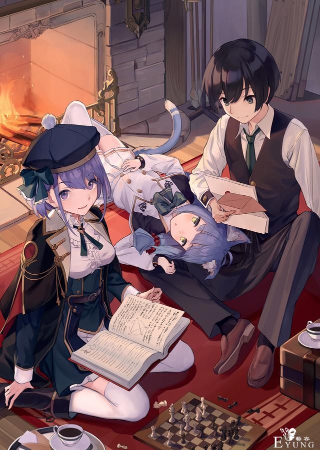 来自于日本的一组造型十分漂亮可爱的萌妹子插画欣赏！画技很优秀-21.jpg