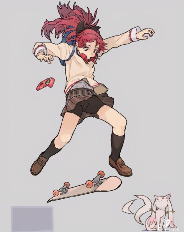 画师笔下的元气少女，感觉看着她们能精神一天-3.jpg