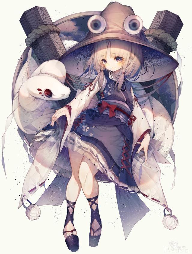 日本作者绘制的超可爱萌妹子插画作品欣赏！画风细腻造型十分漂亮-10.jpg