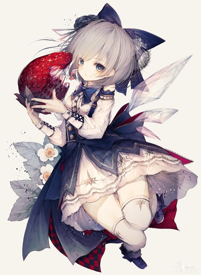 日本作者绘制的超可爱萌妹子插画作品欣赏！画风细腻造型十分漂亮-12.jpg