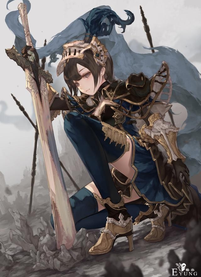 来自韩国多名插画师的一组人物插画作品欣赏！画功扎实的作品-12.jpg