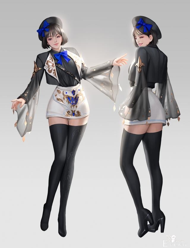 来自韩国多名插画师的一组人物插画作品欣赏！画功扎实的作品-15.jpg