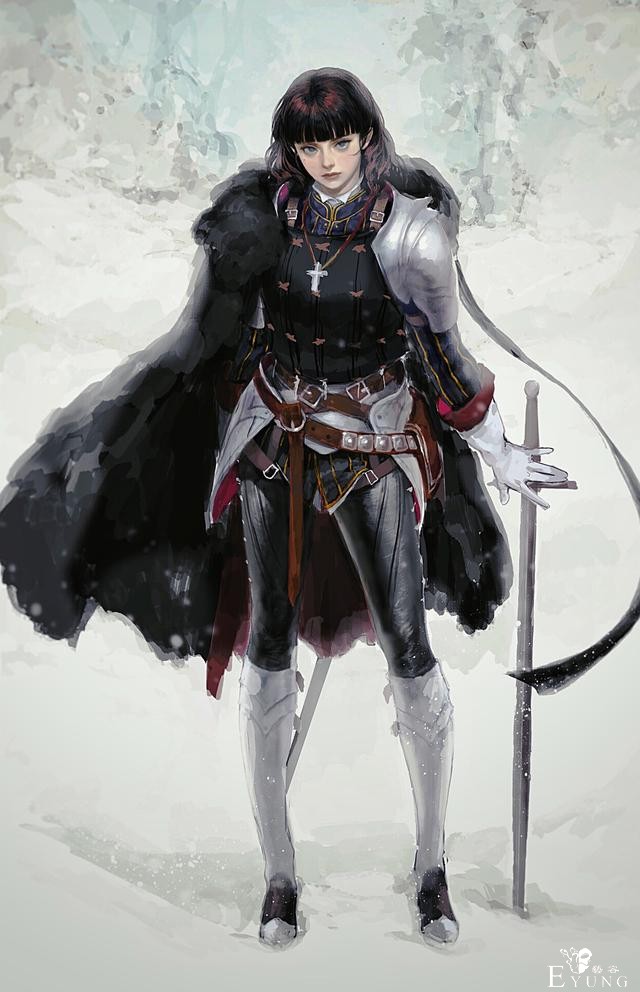 来自韩国多名插画师的一组人物插画作品欣赏！画功扎实的作品-19.jpg