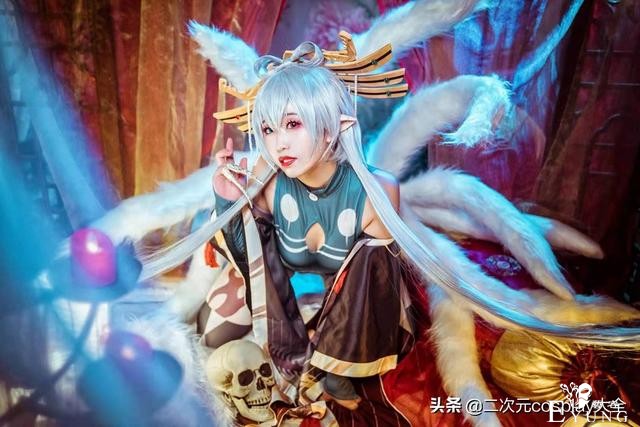 亡国祸水妲己洛天依cos，惊鸿一瞥，美目盼兮好一个温婉魅惑-7.jpg