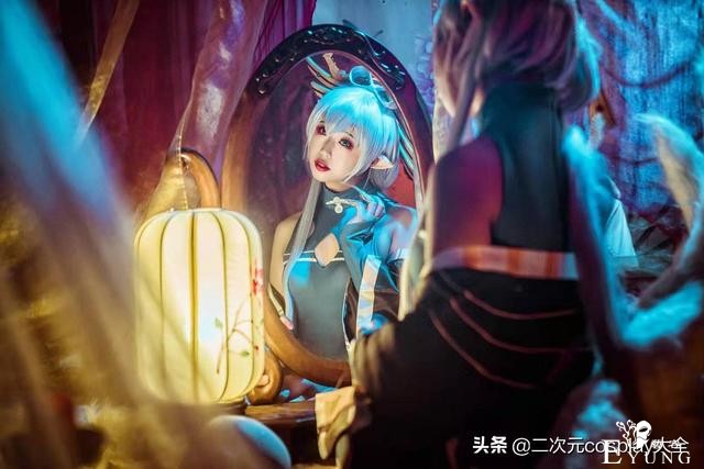 亡国祸水妲己洛天依cos，惊鸿一瞥，美目盼兮好一个温婉魅惑-11.jpg