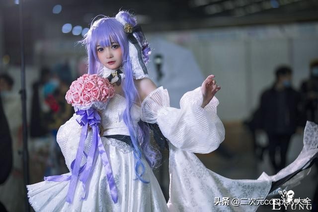 《碧蓝航线》独角兽cos，清丽可爱，美得像一道温暖的光-1.jpg