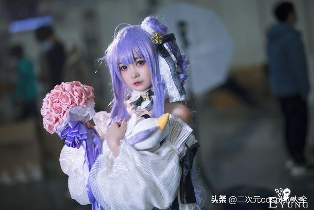 《碧蓝航线》独角兽cos，清丽可爱，美得像一道温暖的光-4.jpg