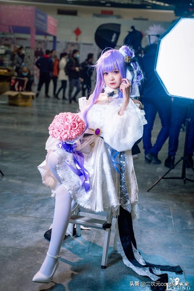 《碧蓝航线》独角兽cos，清丽可爱，美得像一道温暖的光-11.jpg