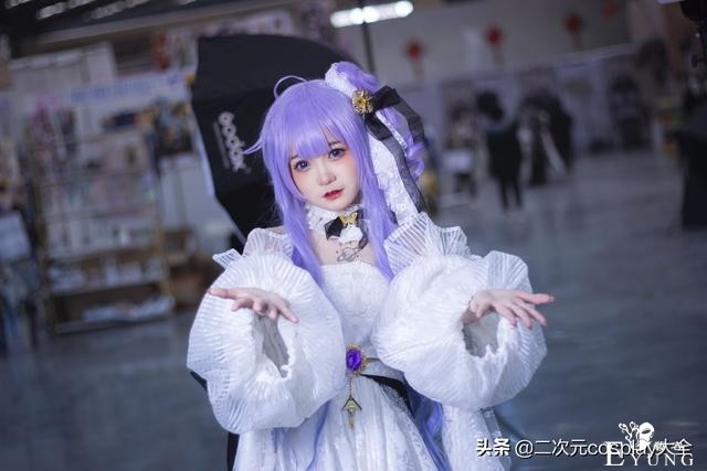 《碧蓝航线》独角兽cos，清丽可爱，美得像一道温暖的光-9.jpg
