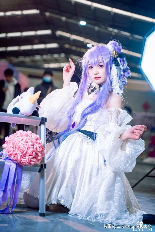 《碧蓝航线》独角兽cos，清丽可爱，美得像一道温暖的光-14.jpg